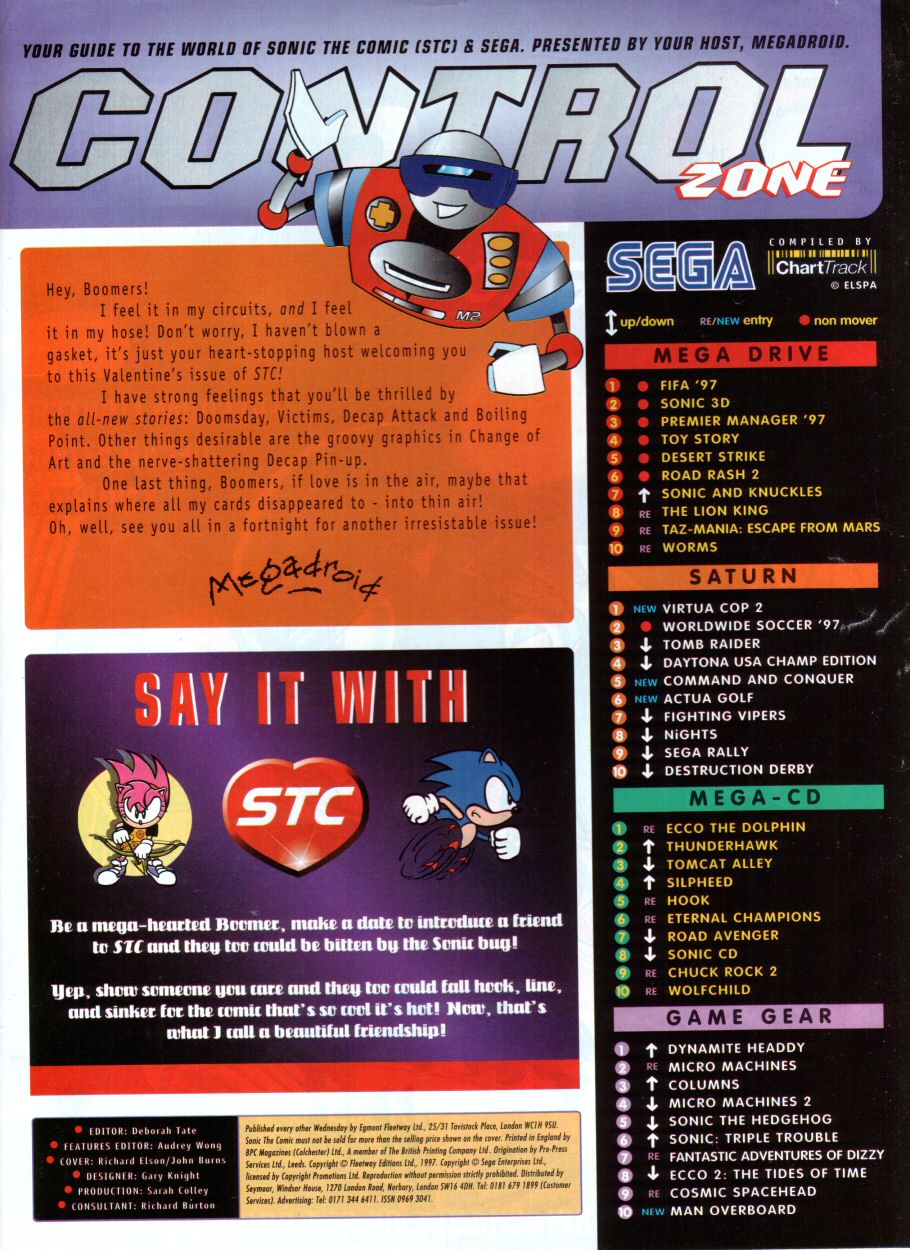 Sonic - The Comic Issue No. 097 Page 1